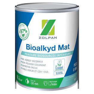 Peinture mate à base de résine biosourcée - Bioalkyd Mat